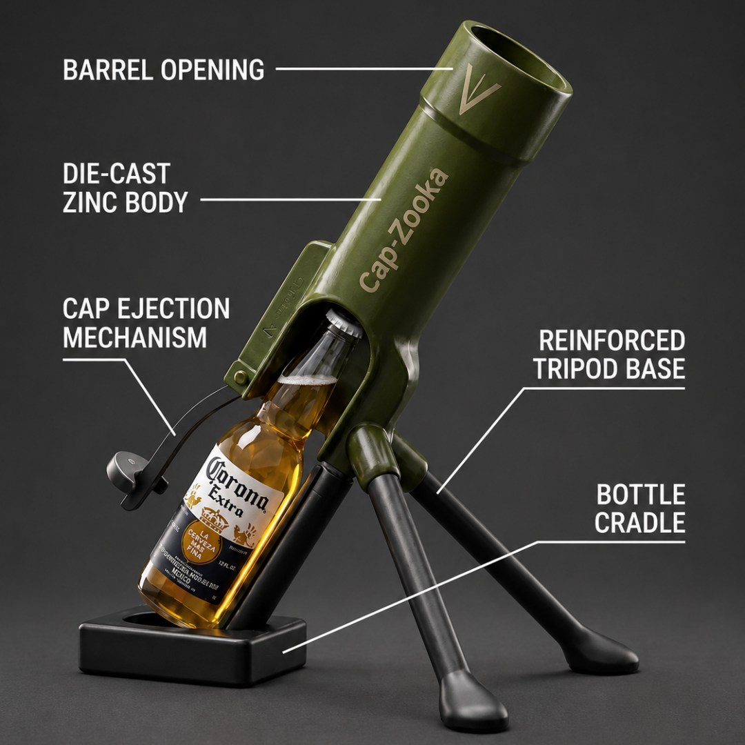 CapZooka™ Bottle Launcher